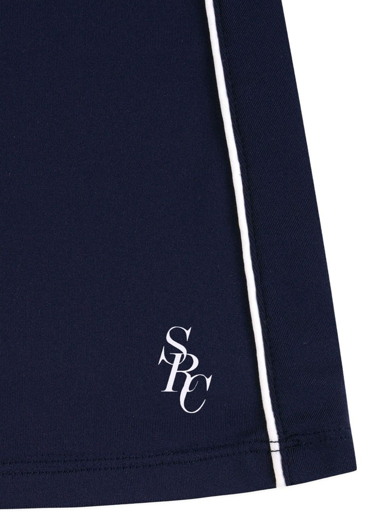 side-stripe short skirt 5