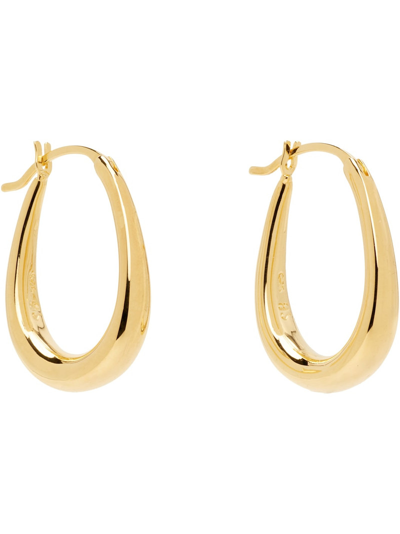 Sophie Buhai Tiny Egg Hoop Earrings outlook