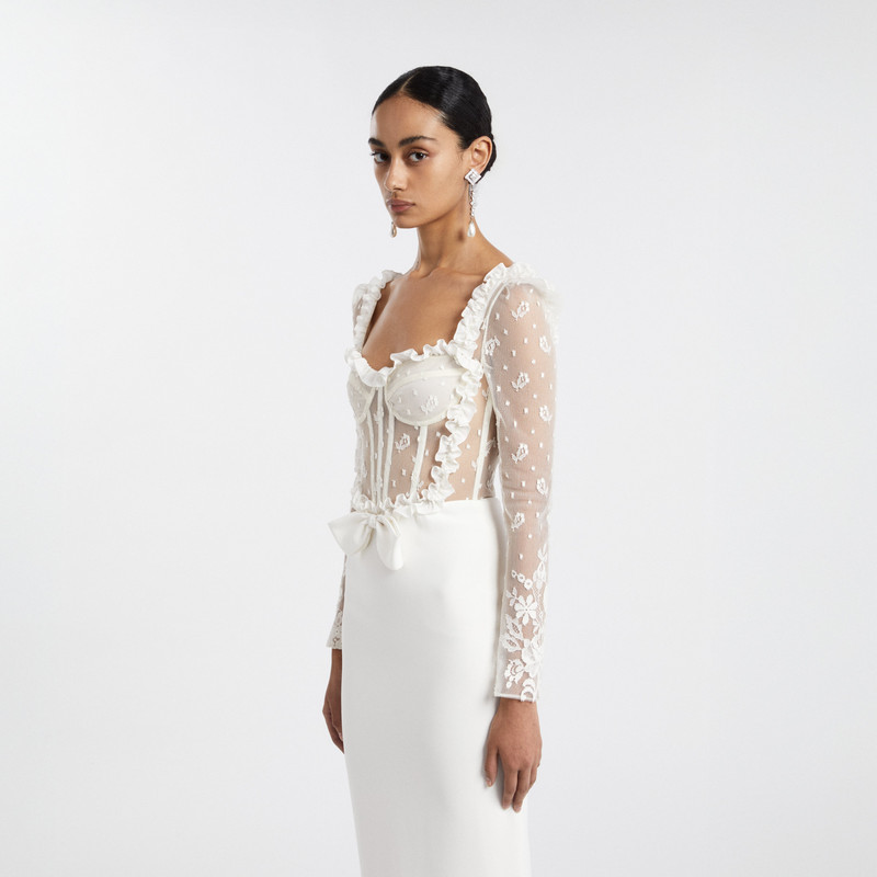 EVENING DRESS WITH BUSTIER 5