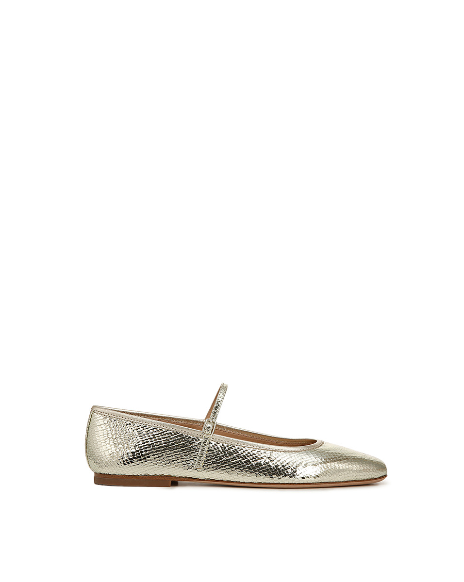 ELLIE METALLIC FLAT - 5