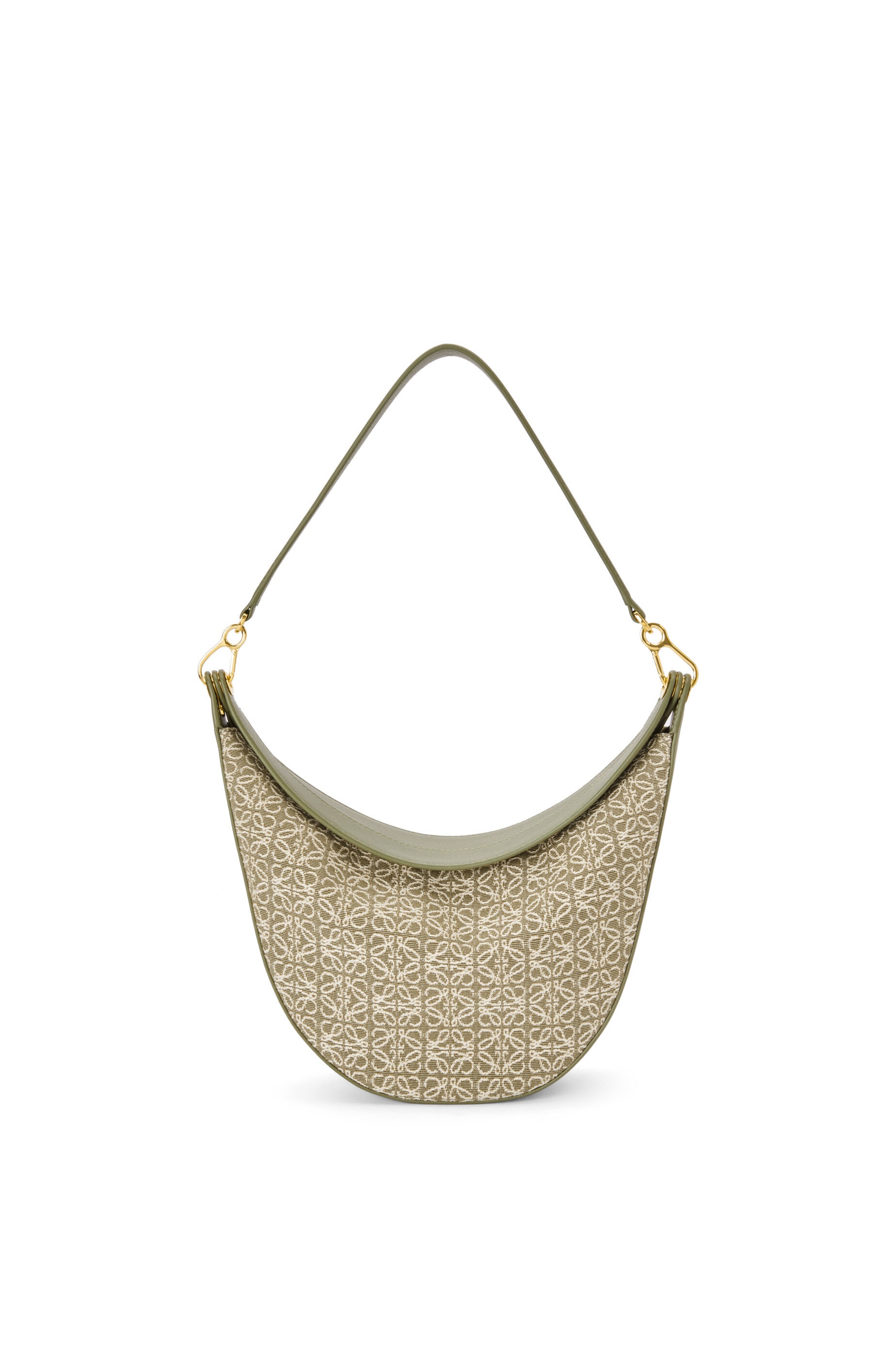 LOEWE Luna bag in Anagram jacquard and classic calfskin - 1