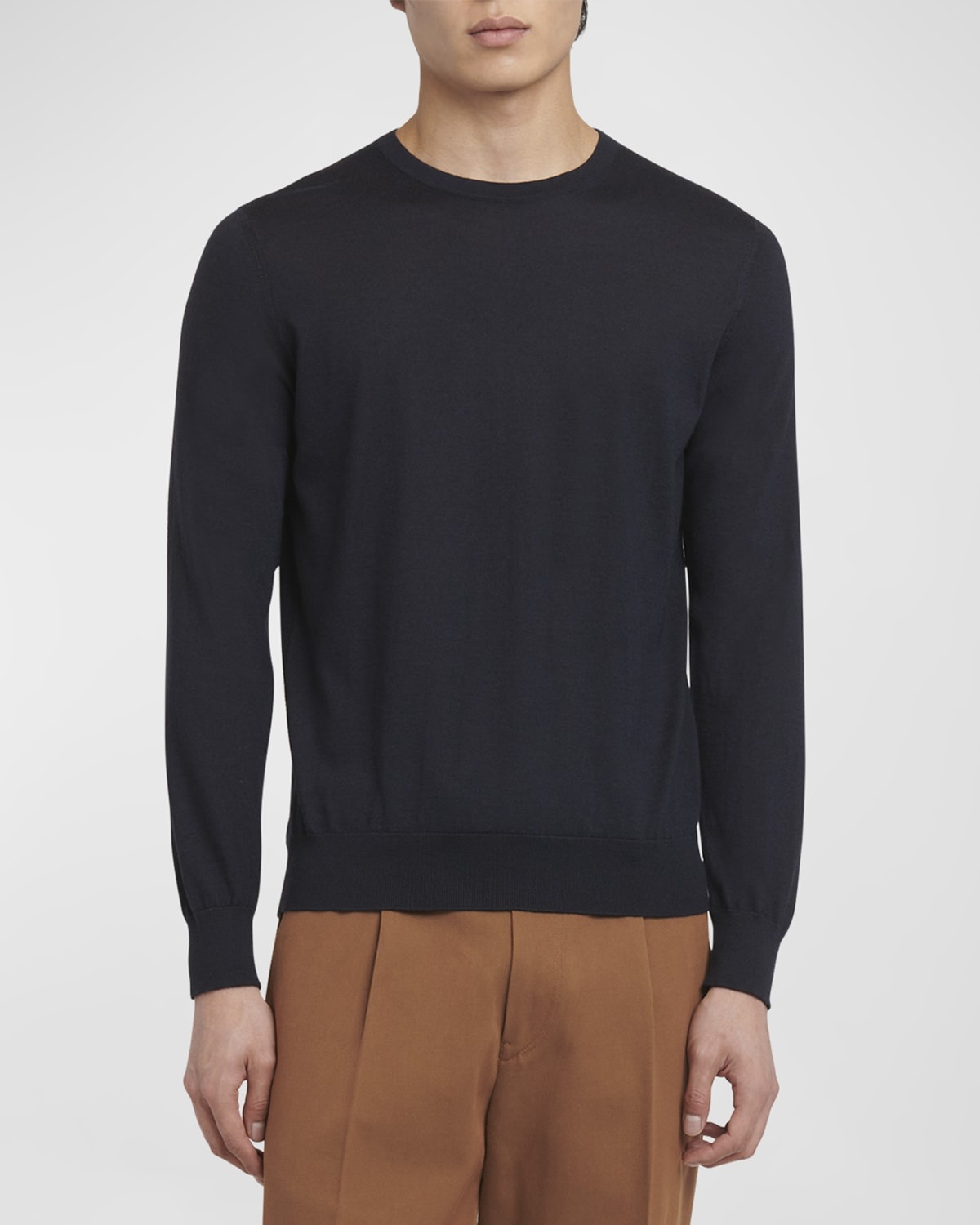 Men's Cashmere Crewneck Sweater - 4