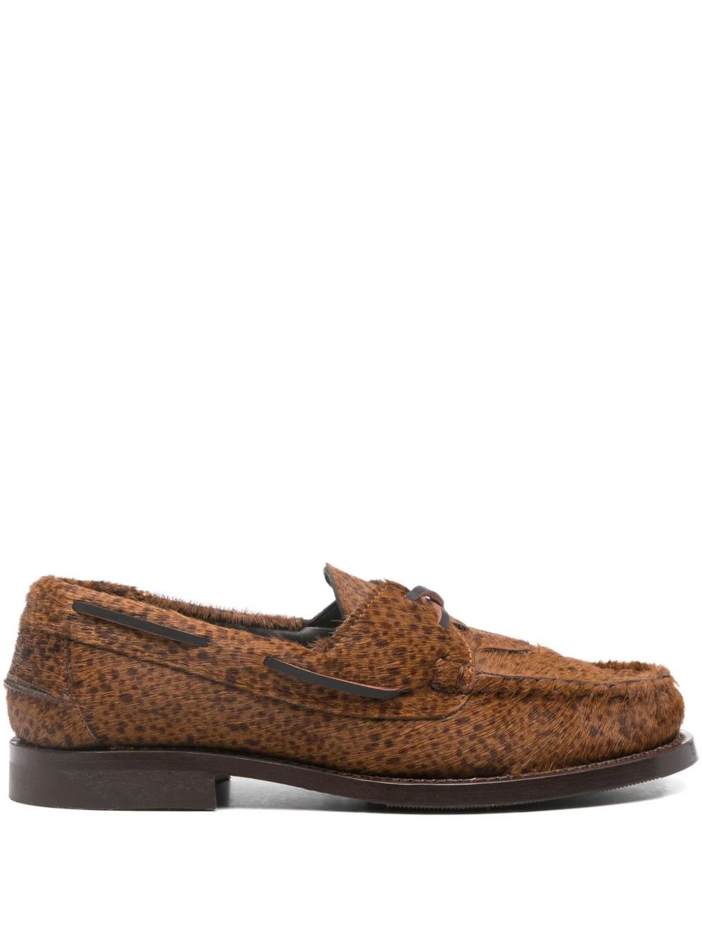 Saler braided lace-up loafers - 1