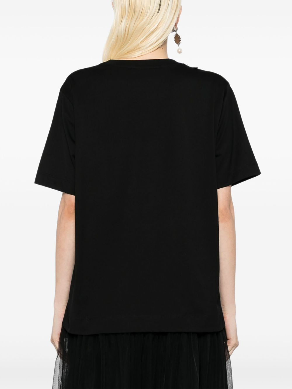 cotton T-shirt - 4