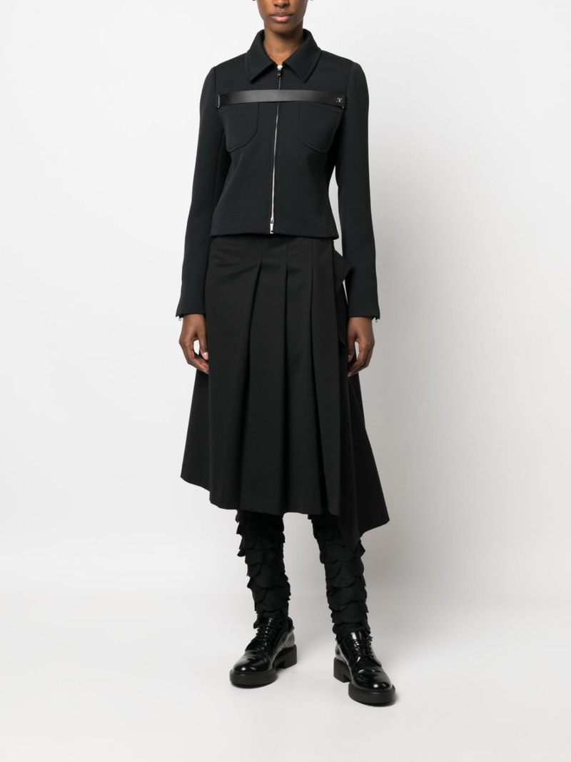 Comme Des Garçons layered skinny trousers outlook