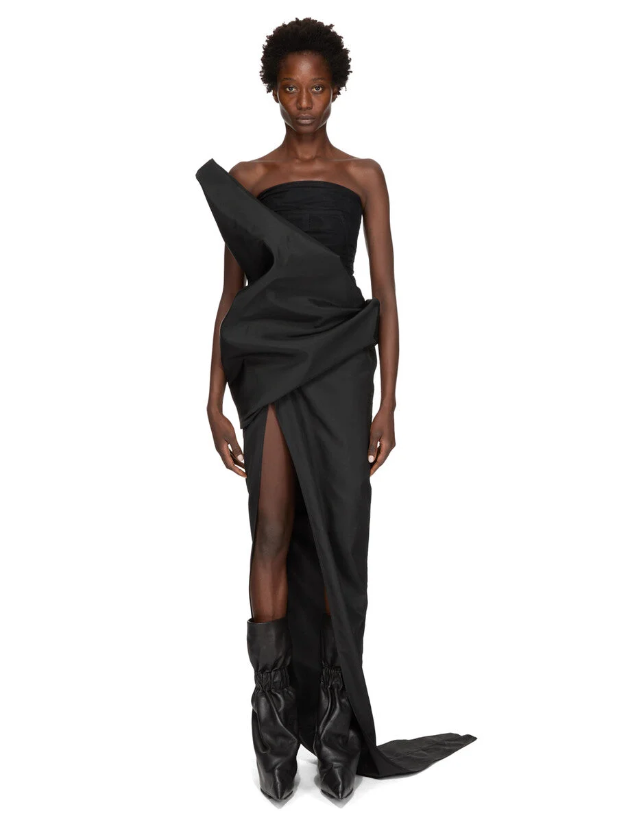 TEMPLE DRAPED SKIRT - 1