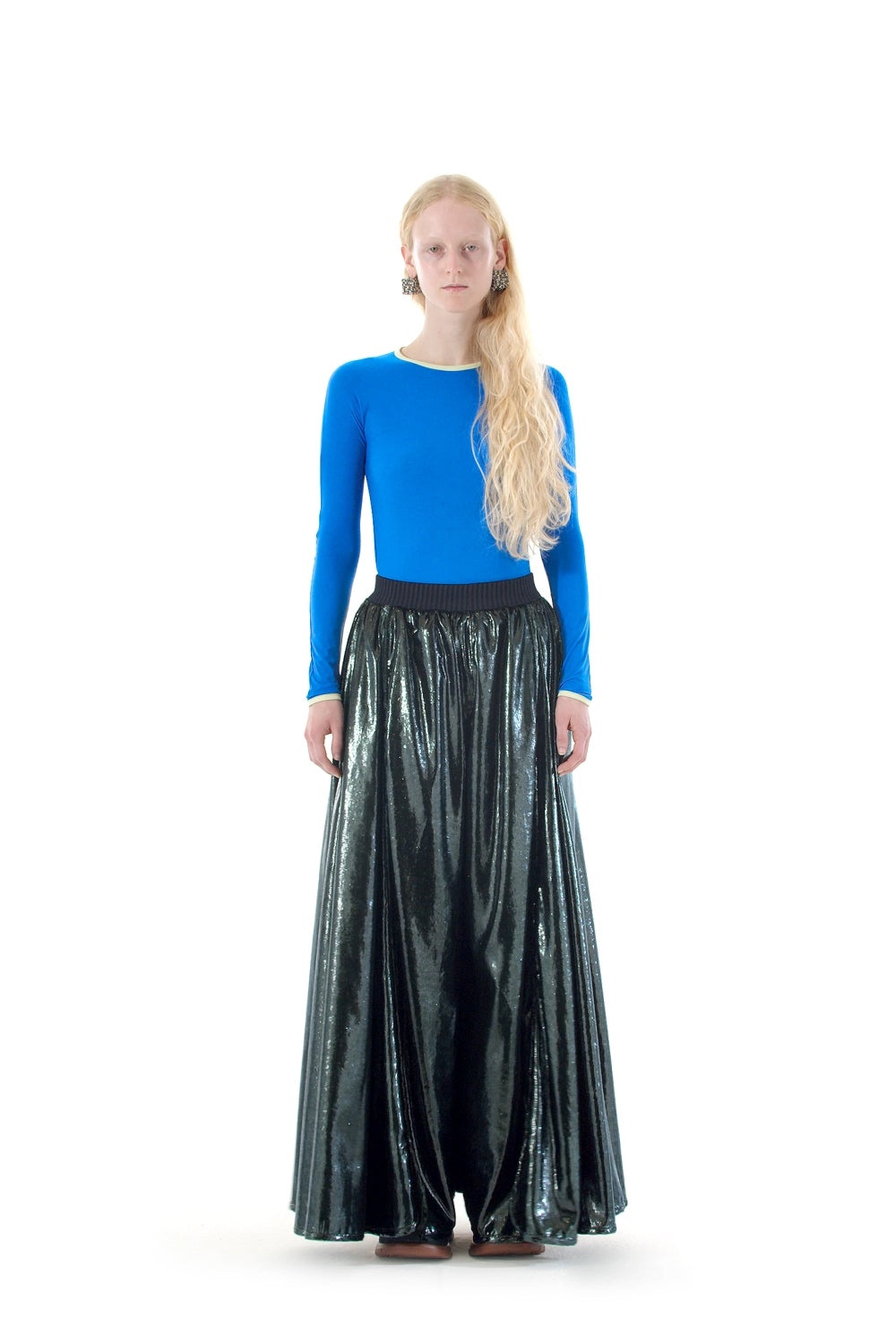 SUPER STRETCH LONGSLEEVE T-SHIRT / blue - 3
