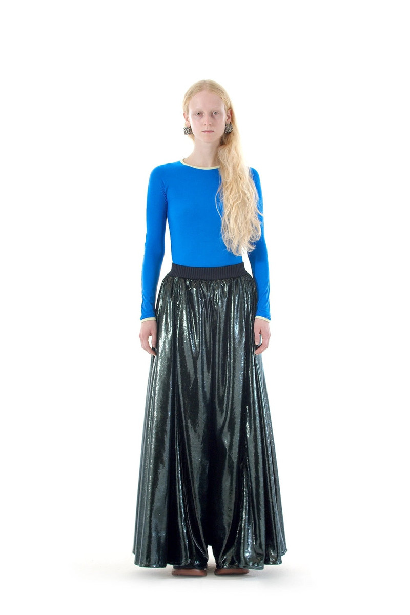 SUPER STRETCH LONGSLEEVE T-SHIRT / blue 3