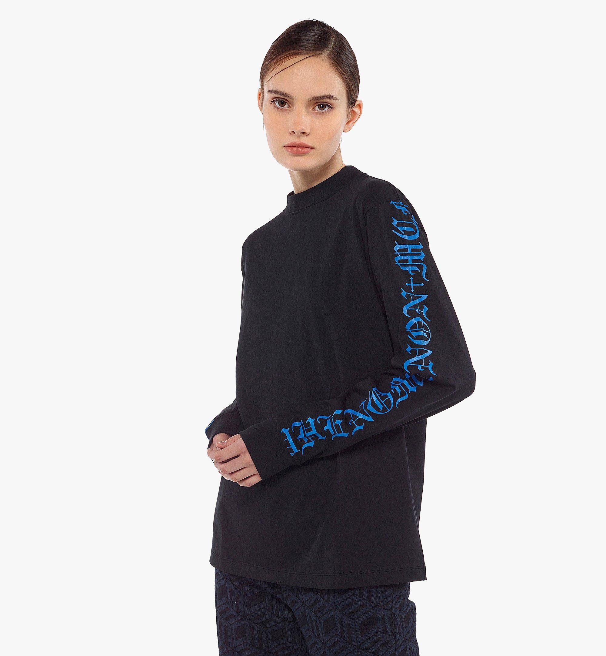 Men's PHENOMENON+MCM Logo Print Long Sleeve T-Shirt - 2