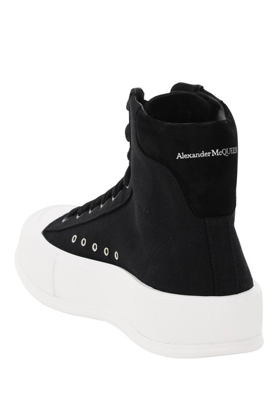 Alexander McQueen CANVAS HIGH SNEAKERS outlook