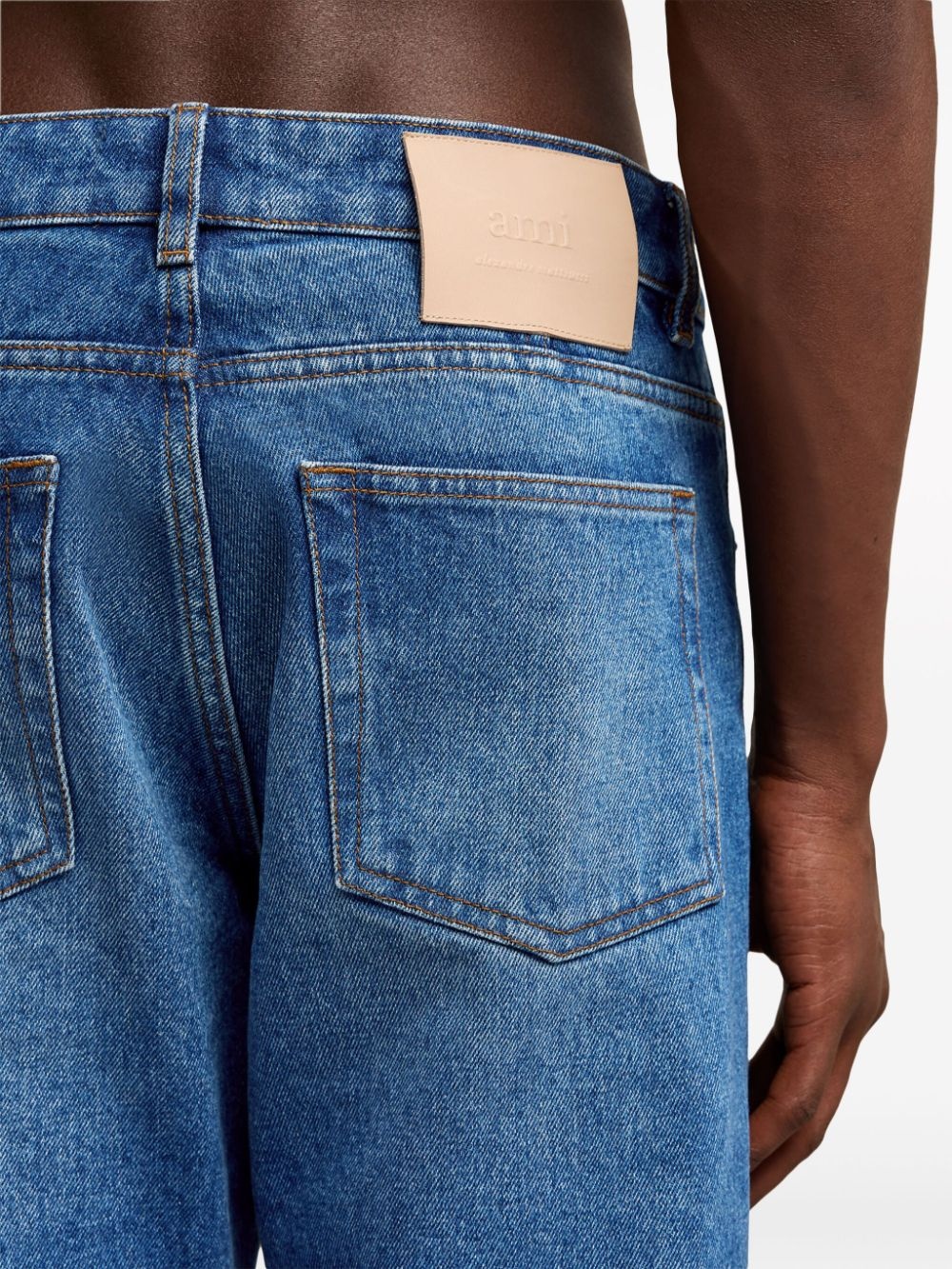 straight-leg jeans - 6