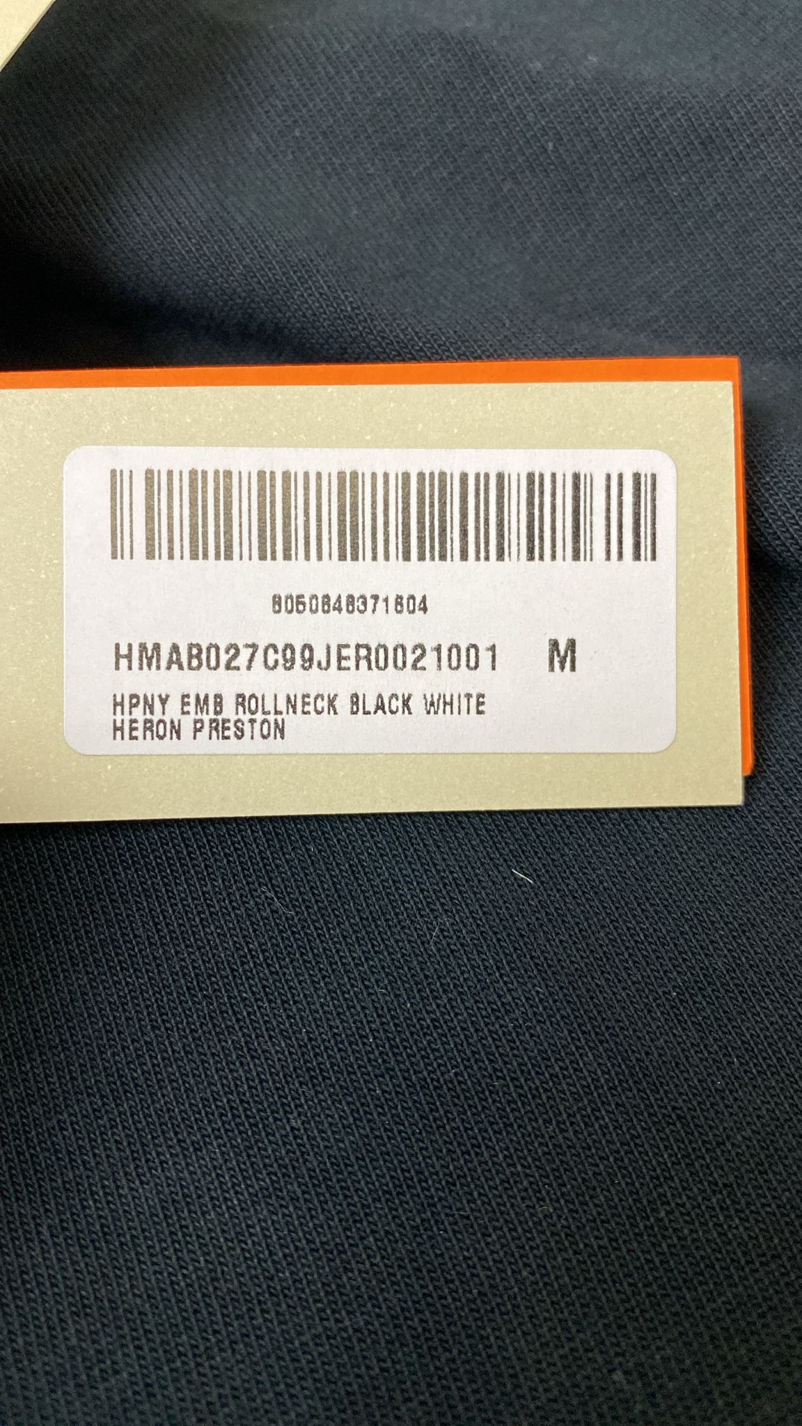Heron Preston HPNY Rollneck Black M - 4