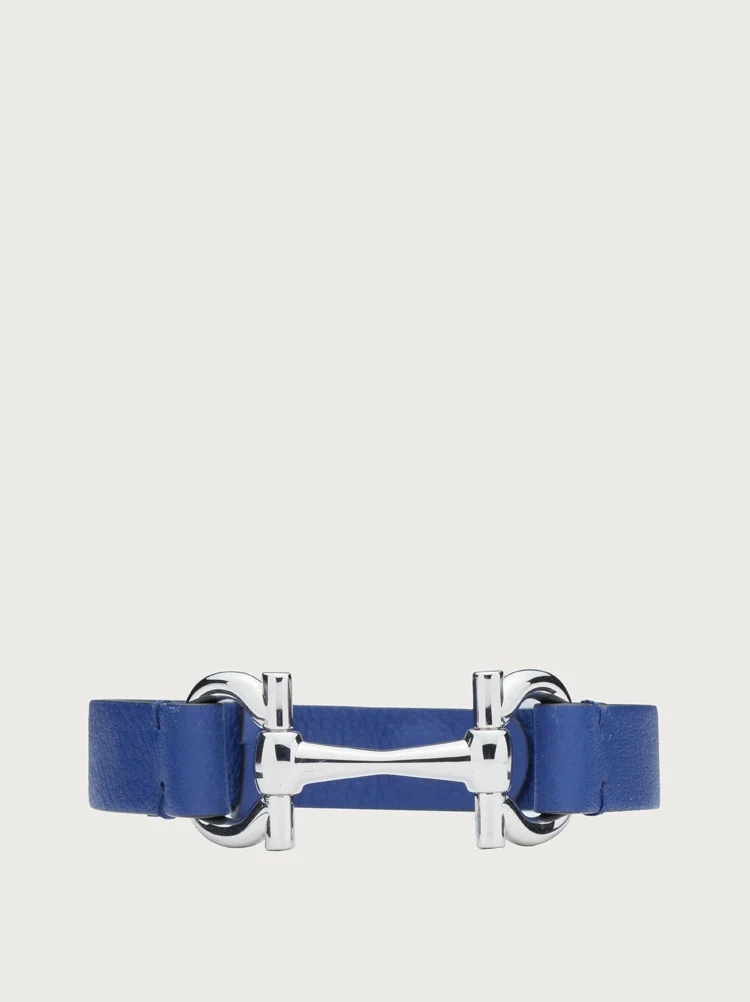 LEATHER HORSE BIT BRACELET - 1