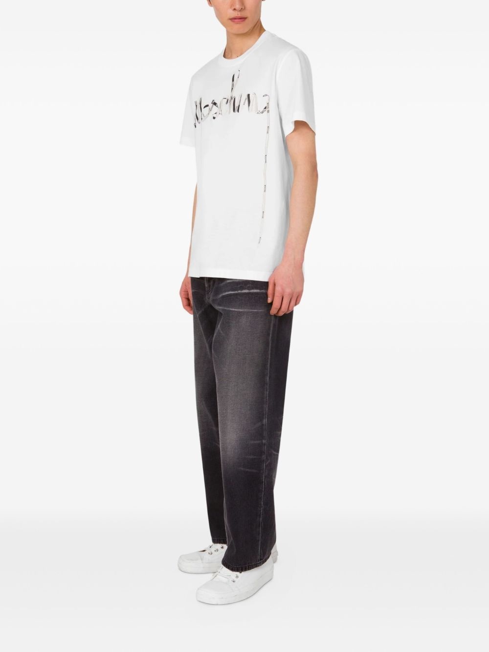 logo-print T-shirt - 2
