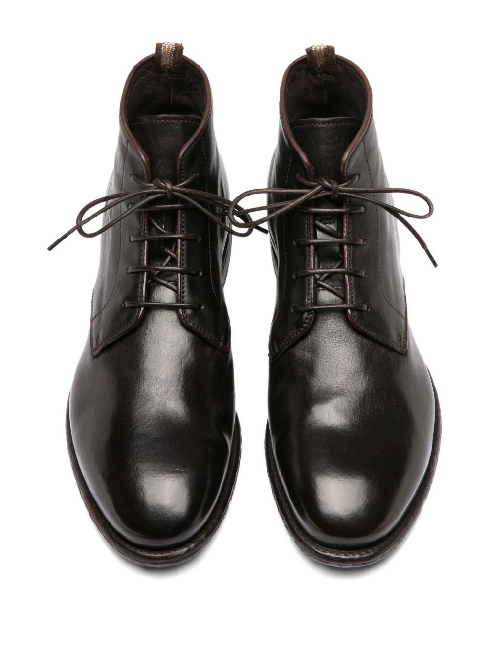 Emory lace-up leather boots - 4