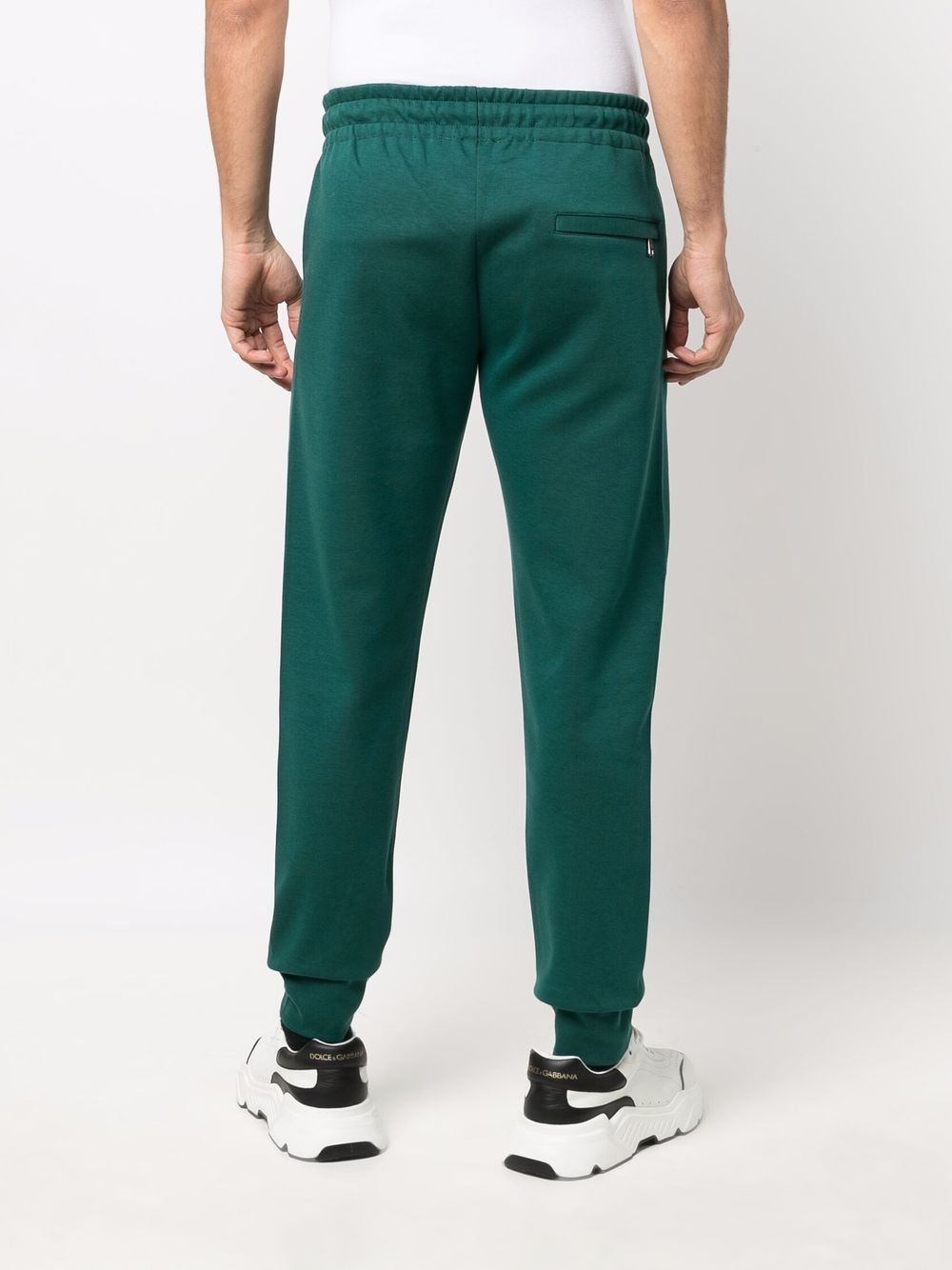 drawstring-waist track pants - 4