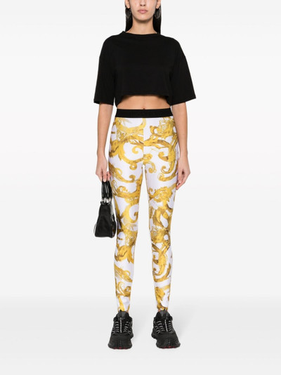 VERSACE JEANS COUTURE Watercolour Couture leggings outlook