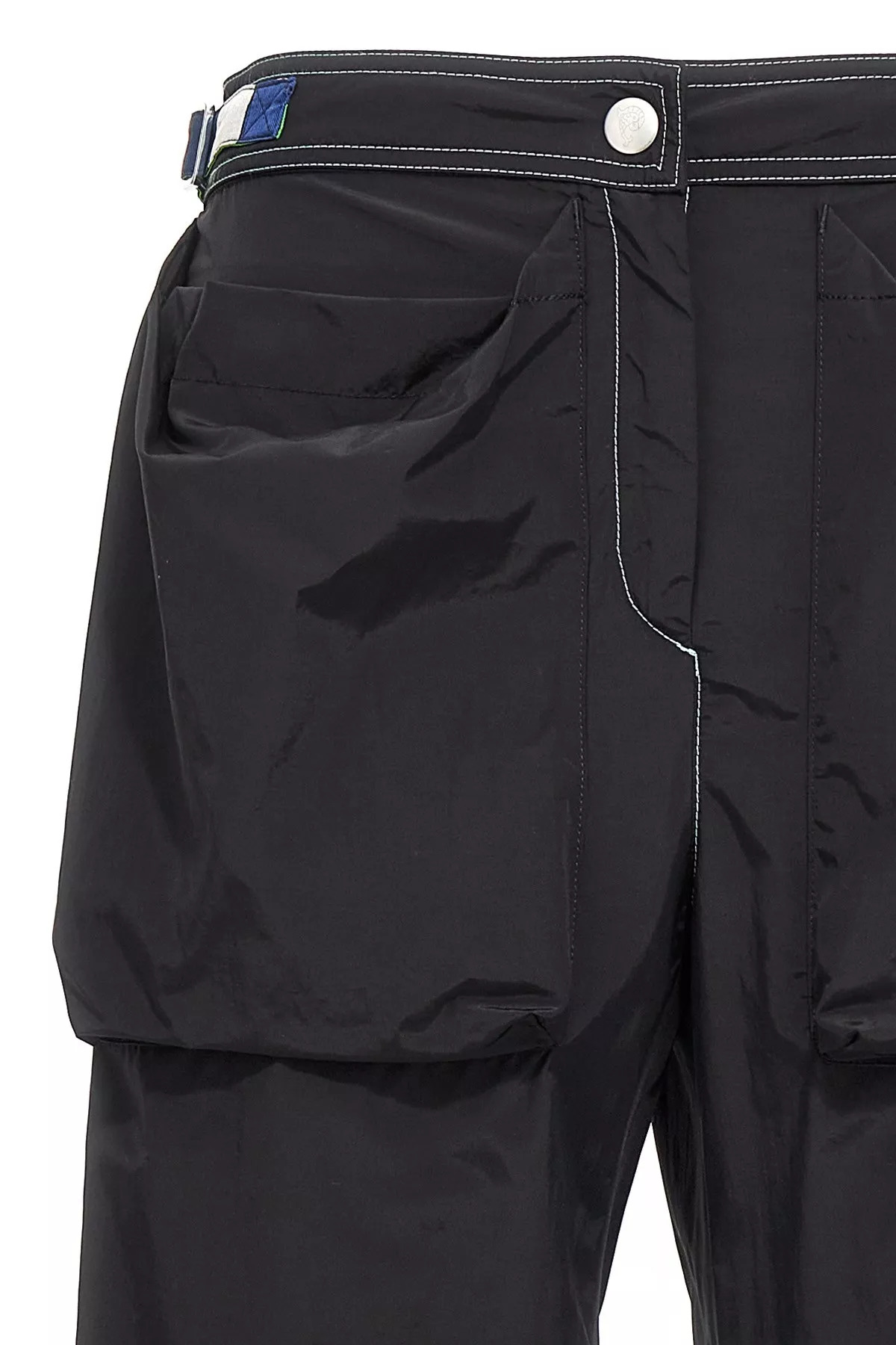 Logo nylon pants - 4