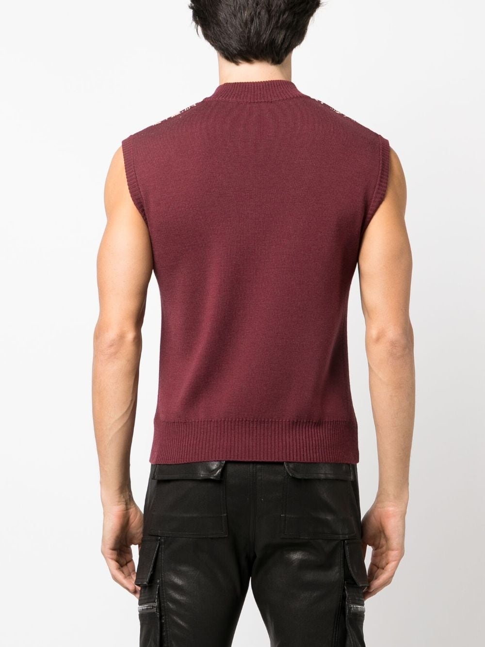 Moon Diamant knit vest - 4