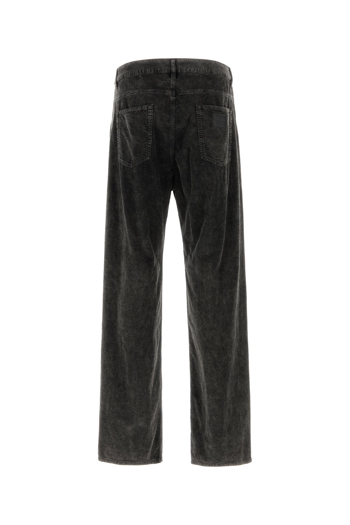 Charcoal stretch corduroy pant - 2