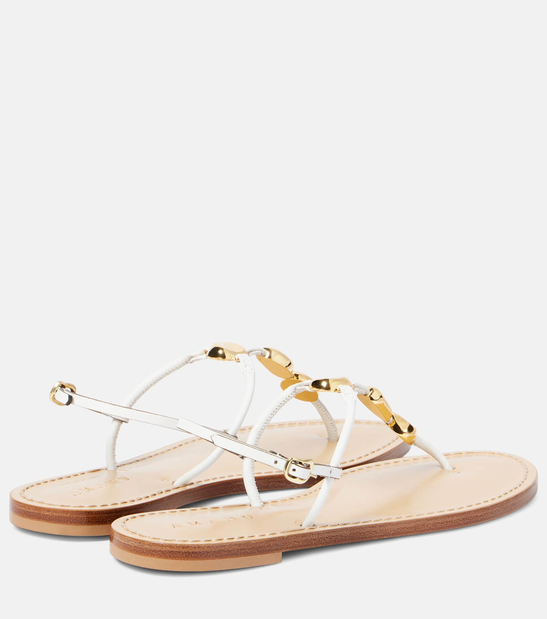 Nairobi leather thong sandals - 2