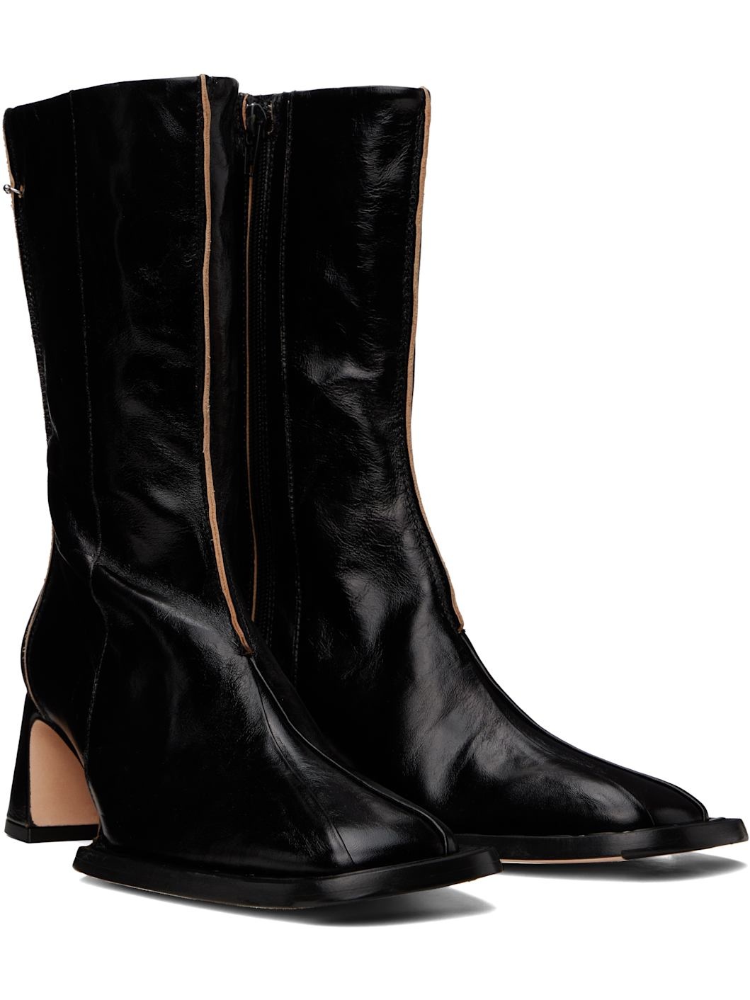 Black Greer Ankle Boots - 4