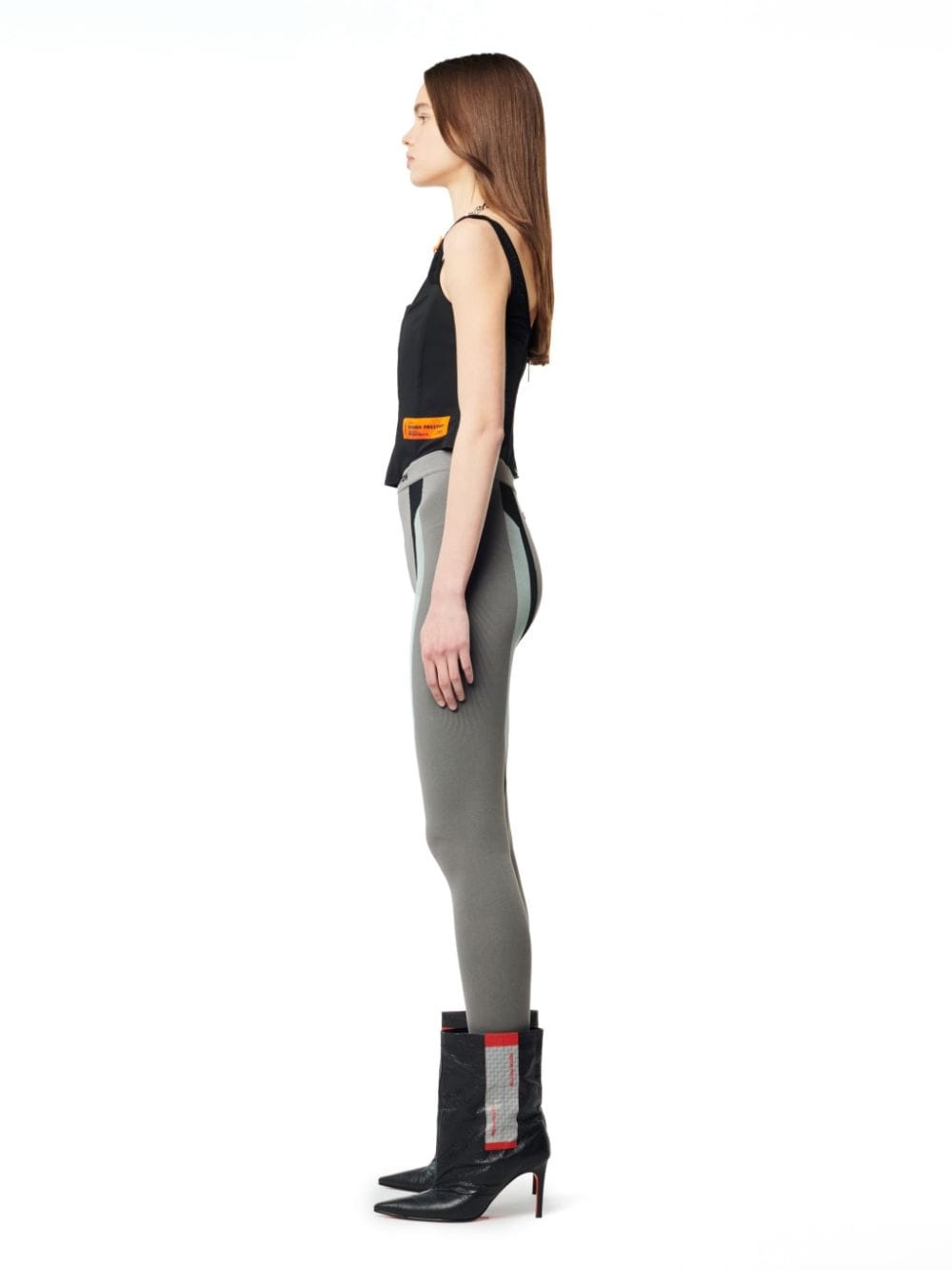 3D RIBBING LEGGINGS - 3