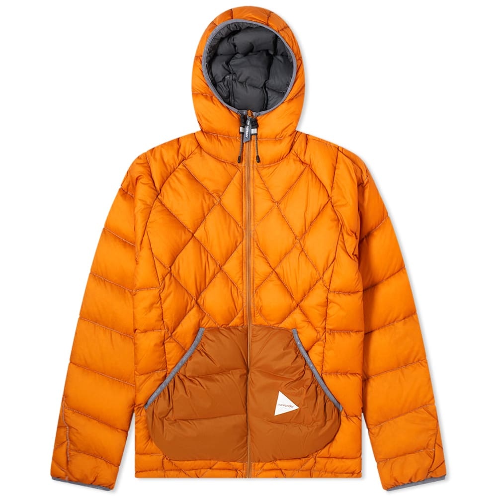 And Wander Diamond Stitch Down Jacket - 1