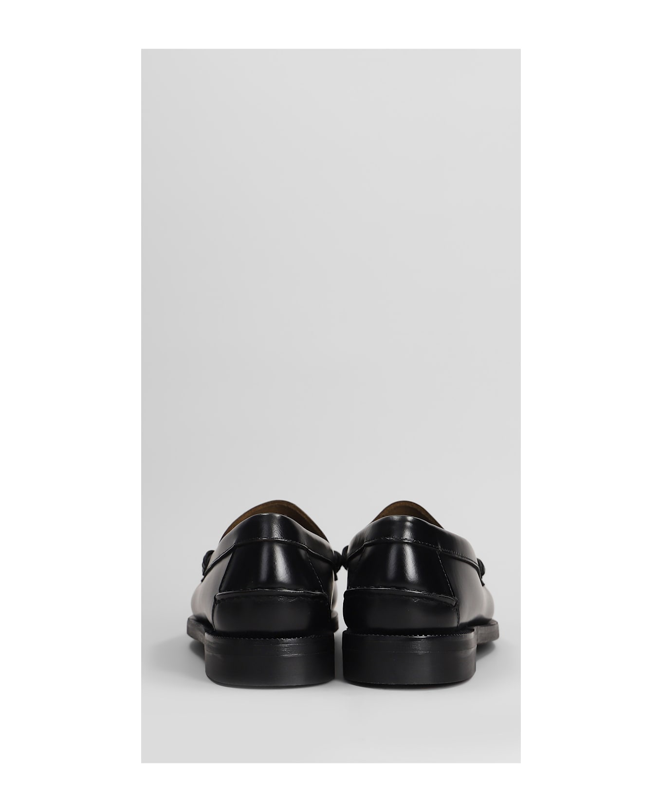 Classic Dan Loafers In Black Leather - 4