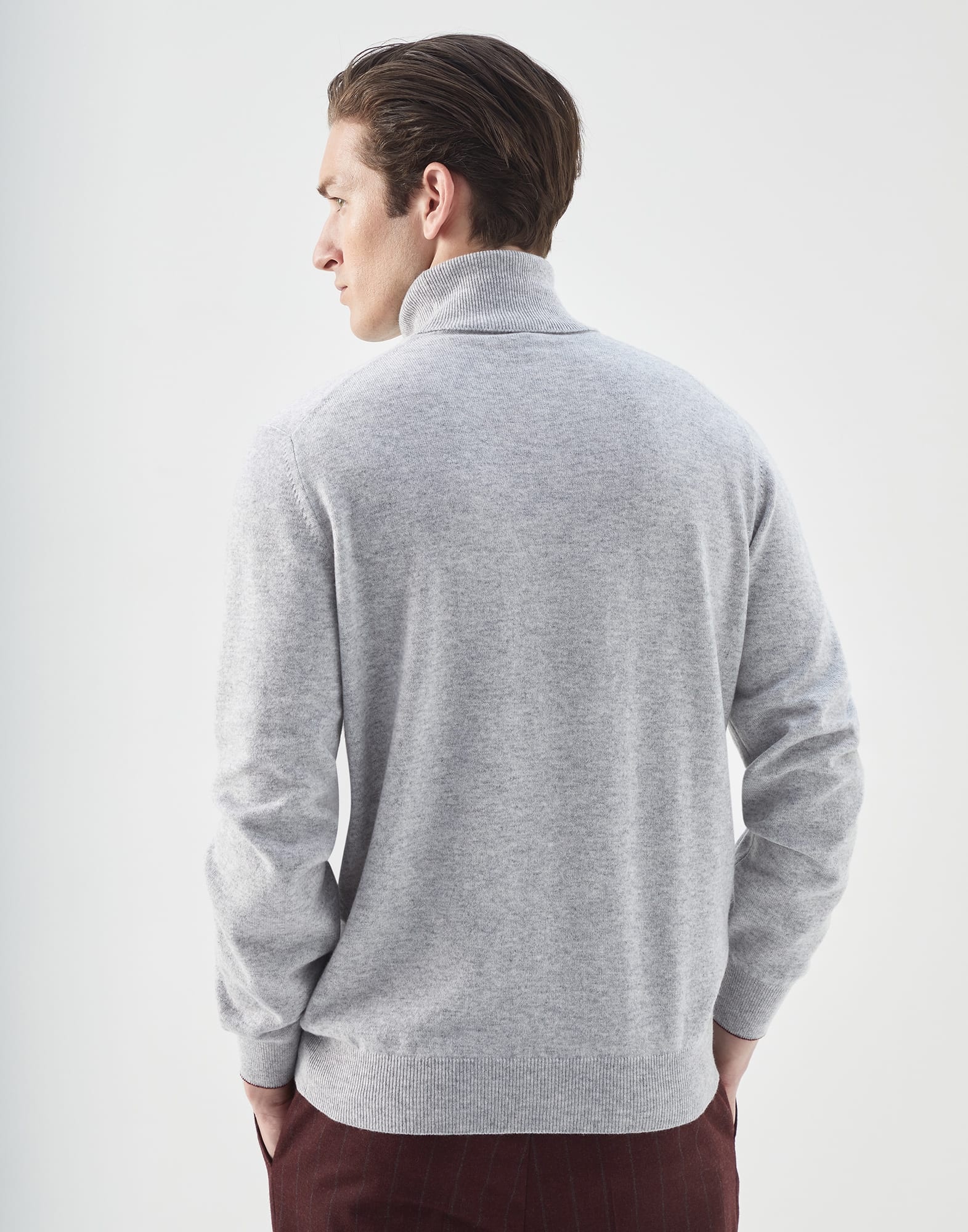 Cashmere turtleneck sweater - 2