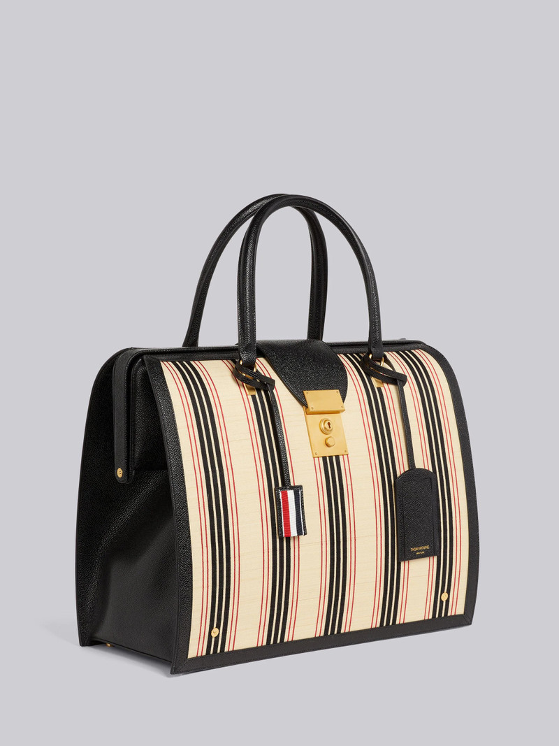 Multicolor Horse Hair Leather Frame Mr. Thom Bag 3