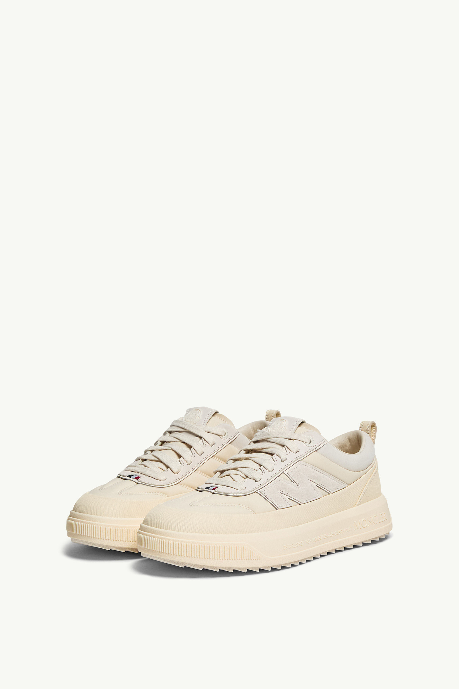 Moncler Altive Nubuck & Suede Sneakers - 4