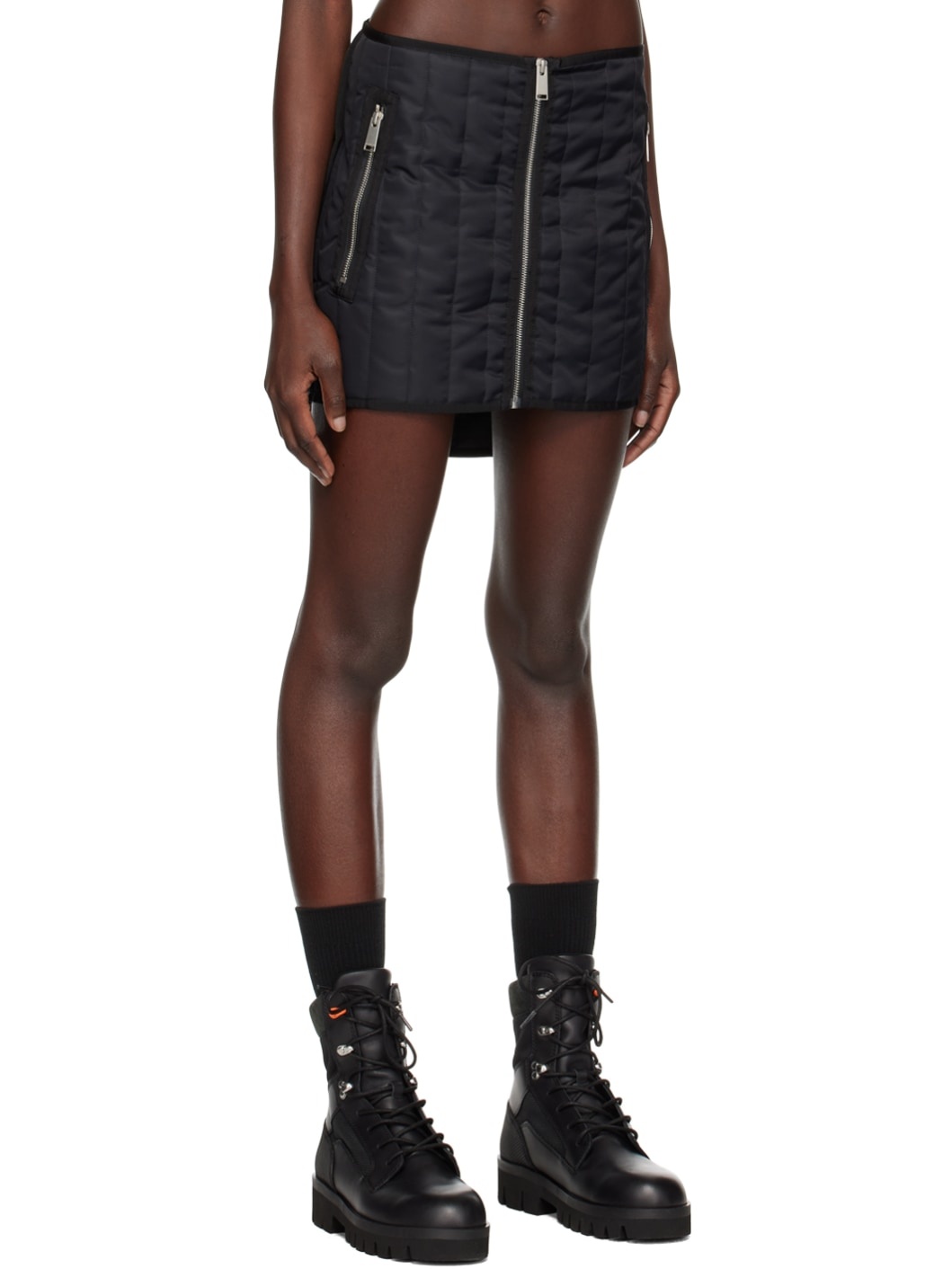 Black Ex-Ray Miniskirt - 2
