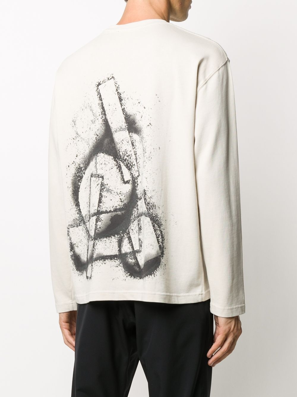 Stencil long-sleeve T-shirt - 4