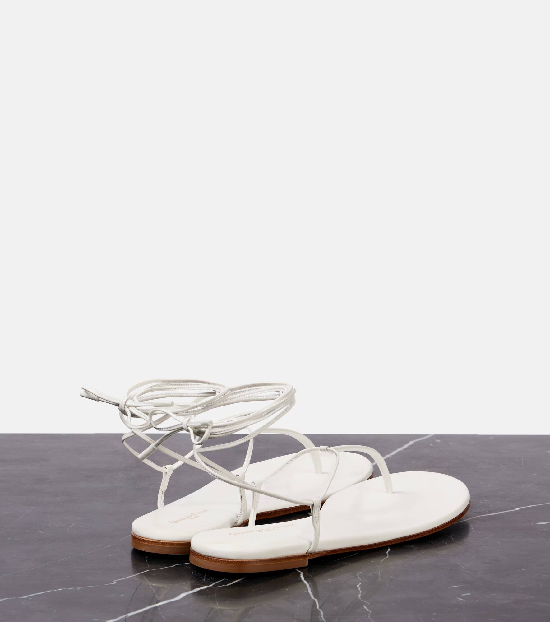 Gwyneth leather sandals - 2
