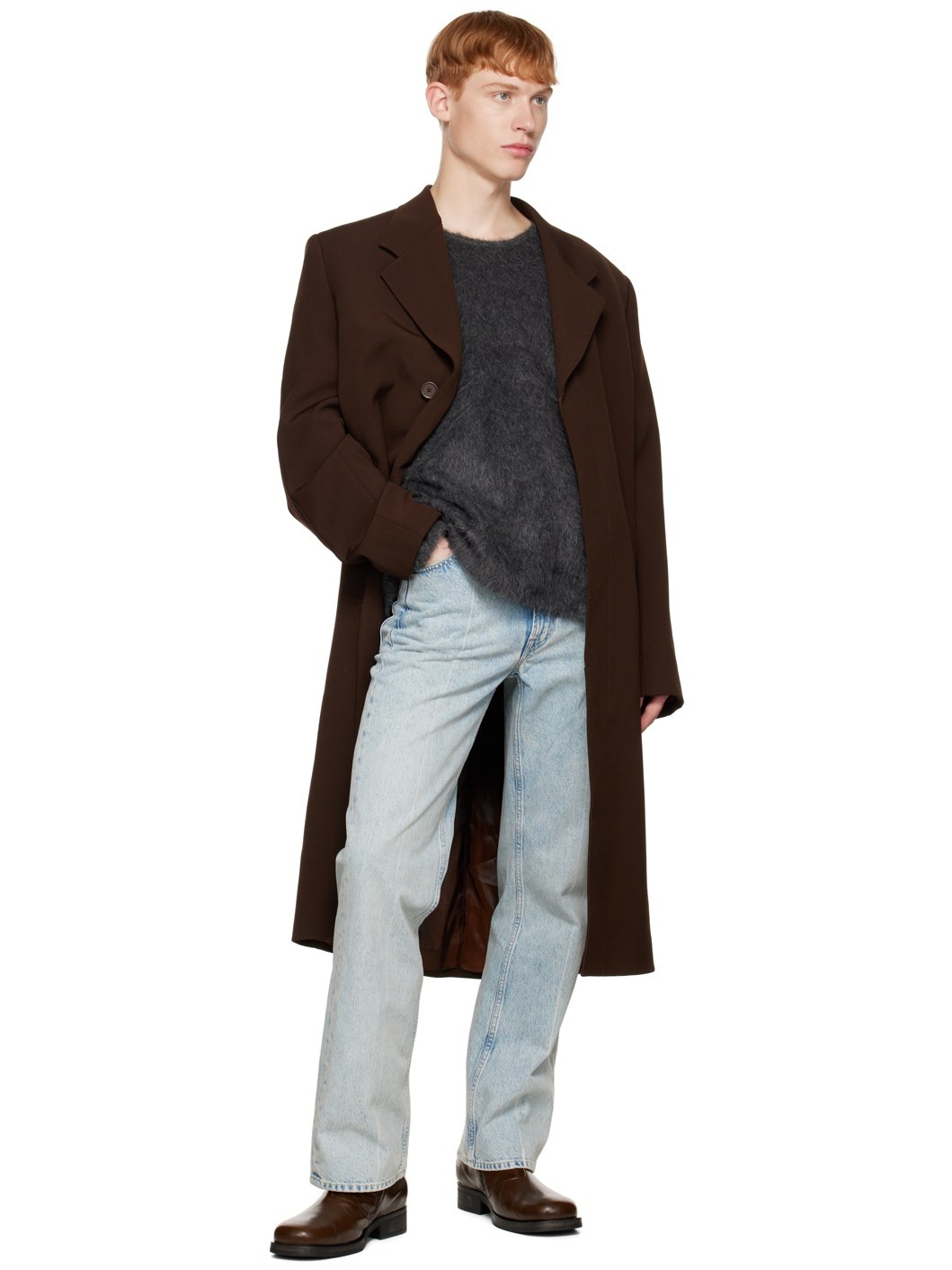 Brown Uniform Coat - 4