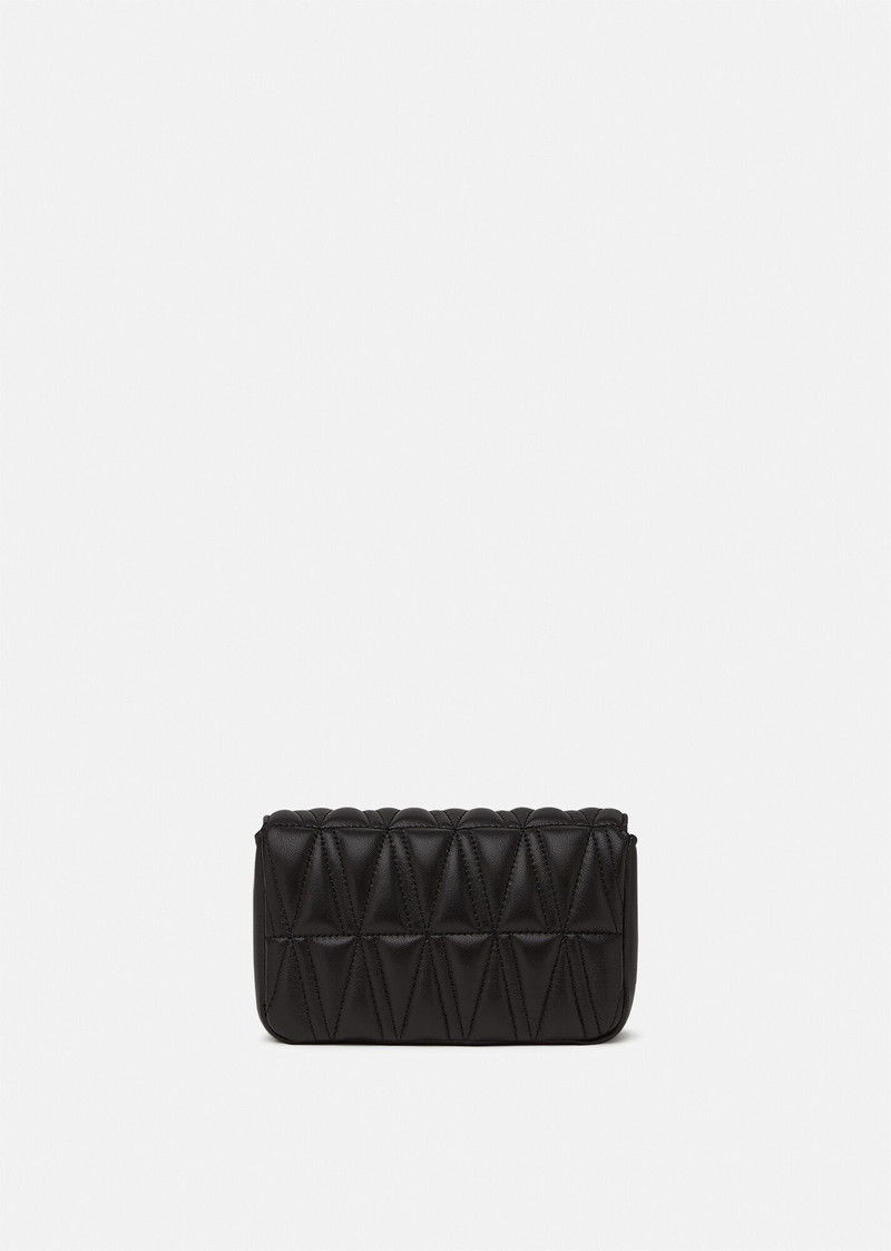 Virtus Quilted Nappa Leather Evening Bag 3