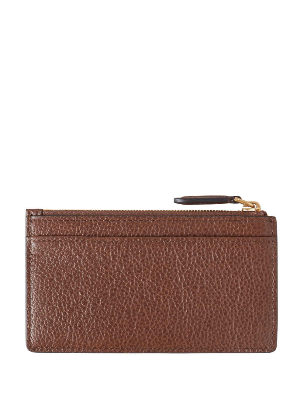 Continental Zipped Long Card Holder Oak Two Tone - 2