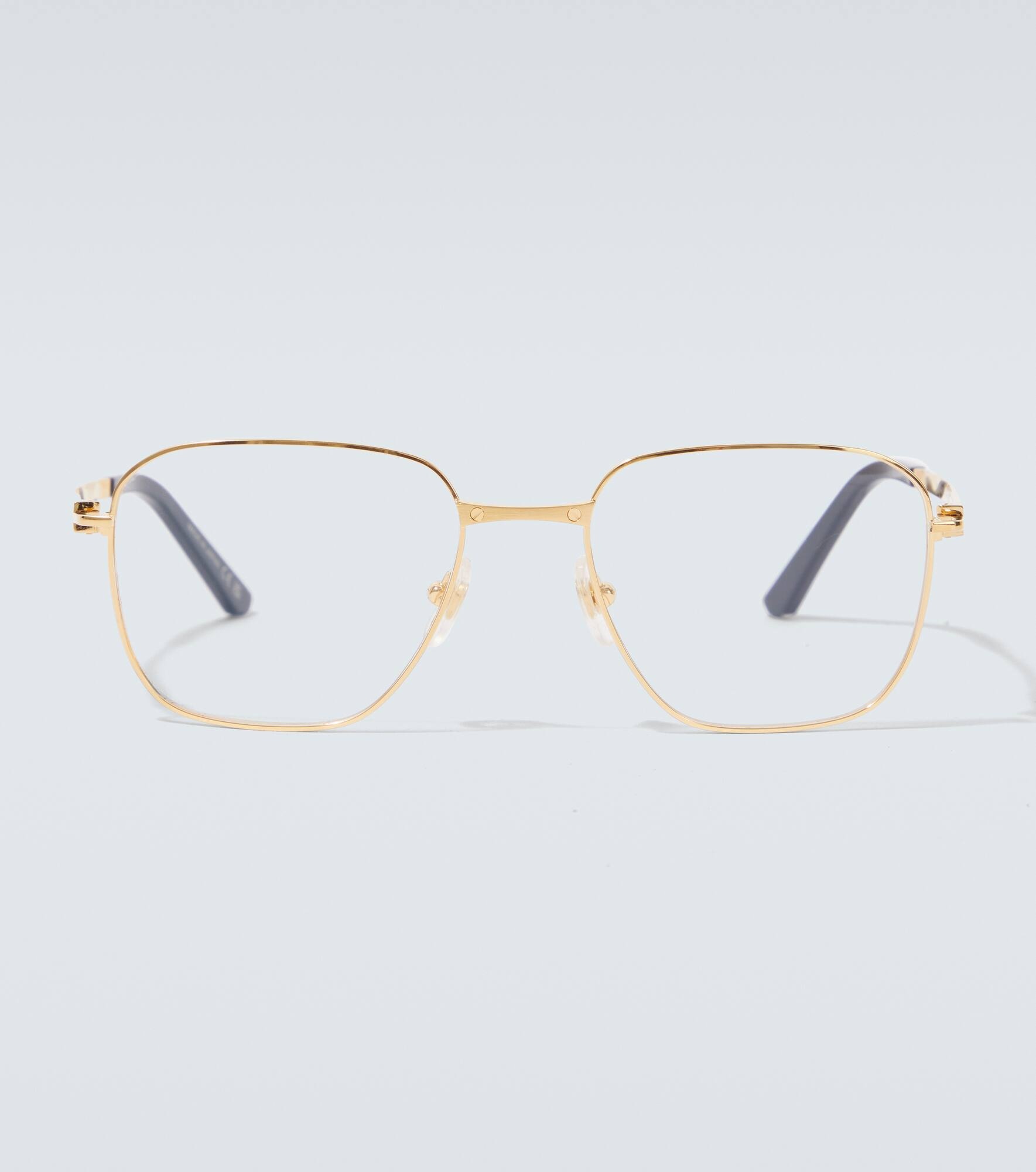 Santos De Cartier square glasses - 1