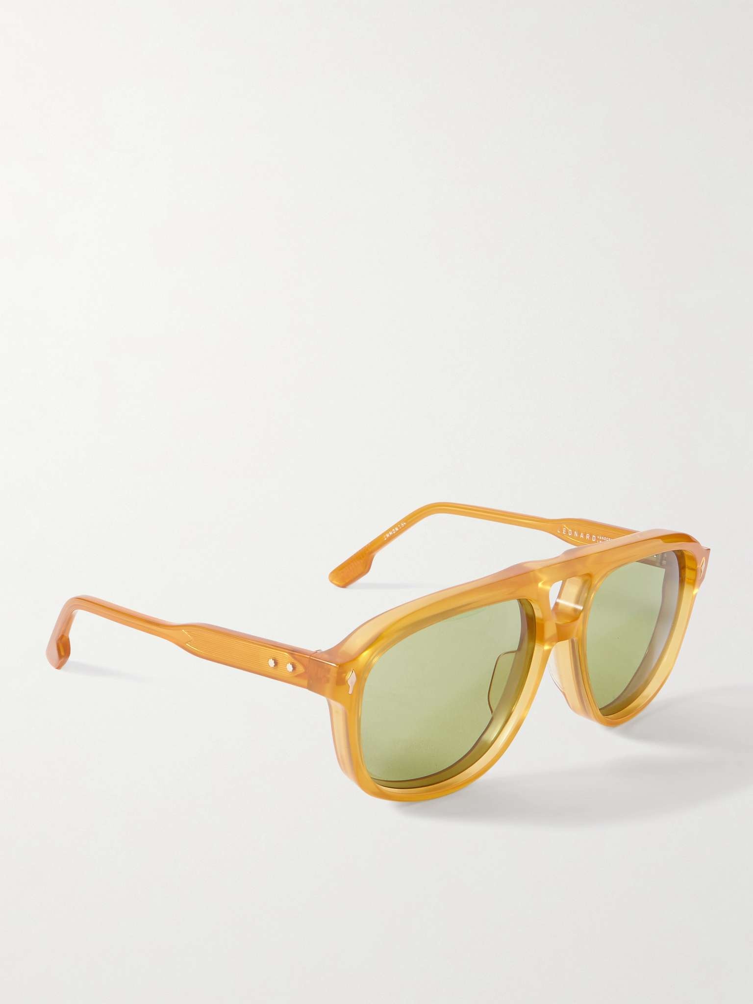 Leonard Aviator-Style Acetate Sunglasses - 3