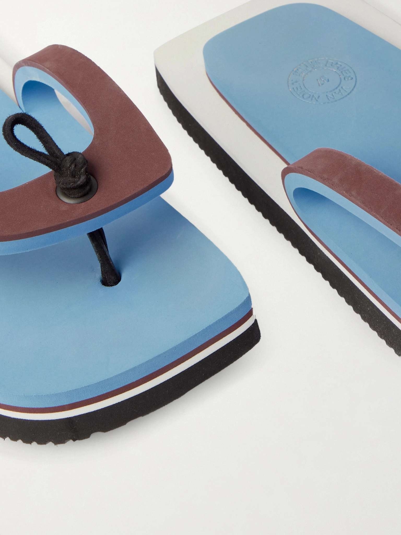 Colour-Block Foam Flip Flops - 5