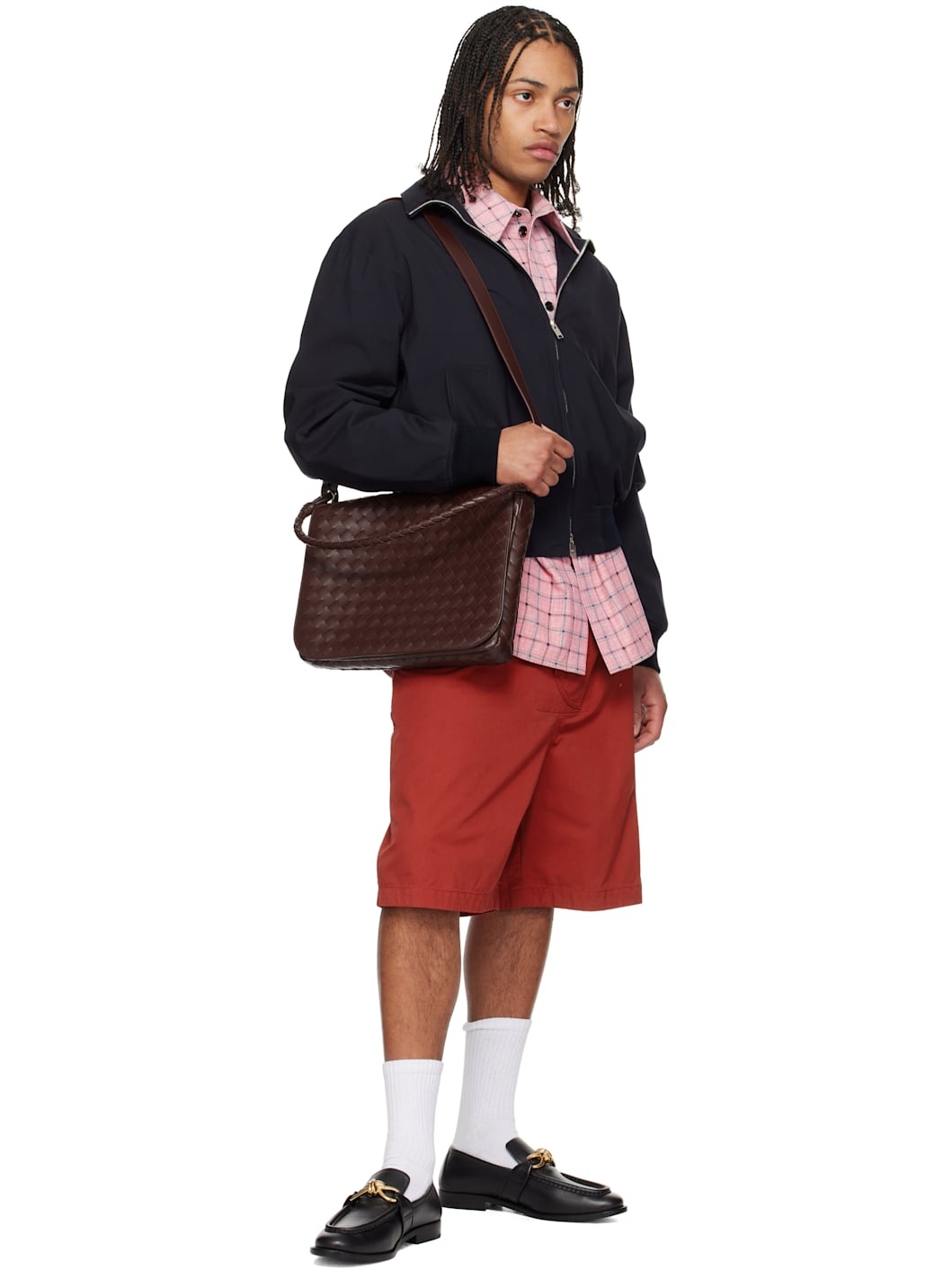 Brown Swing Messenger Bag - 4
