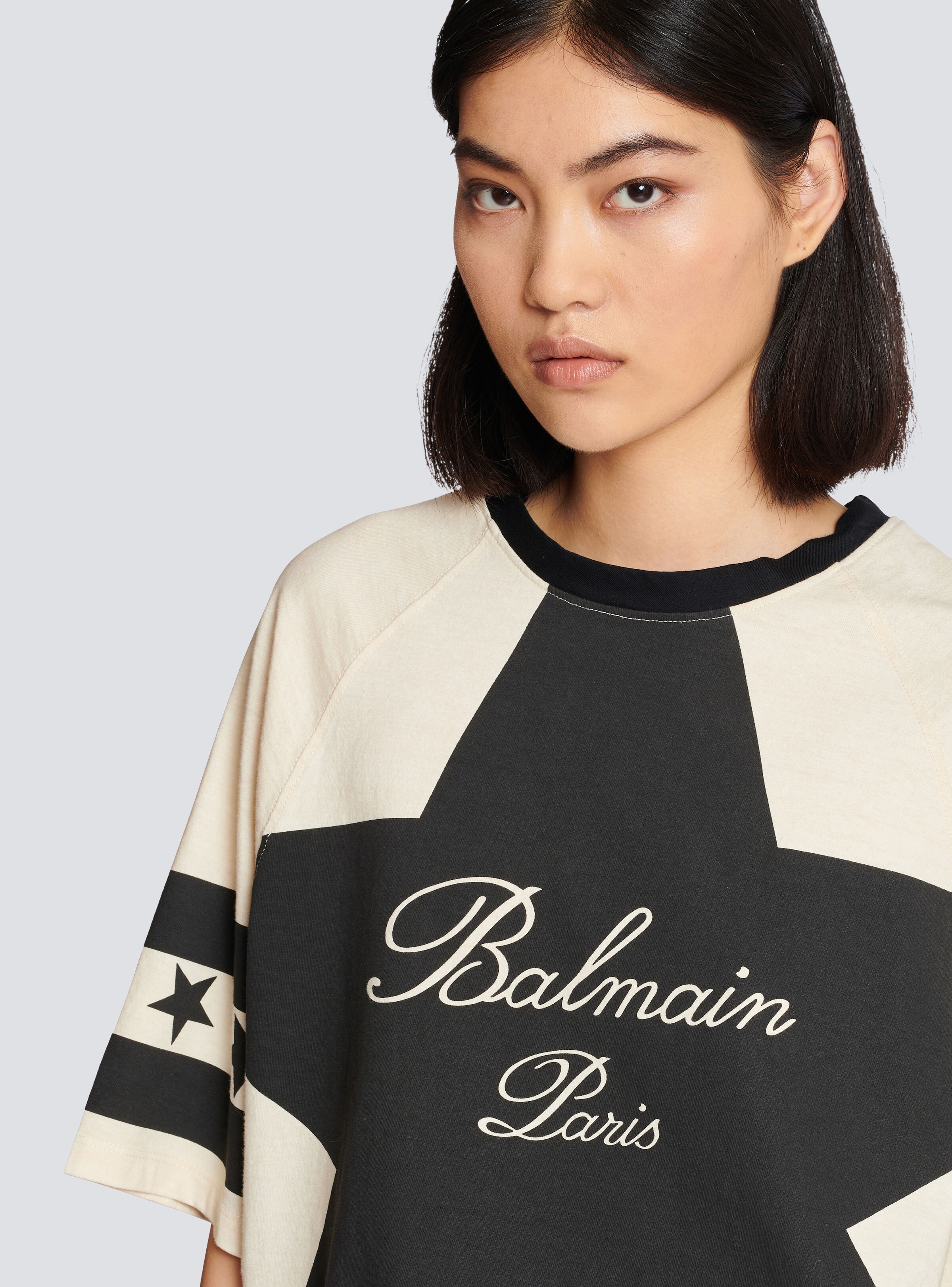 Balmain Signature Stars T-shirt - 7