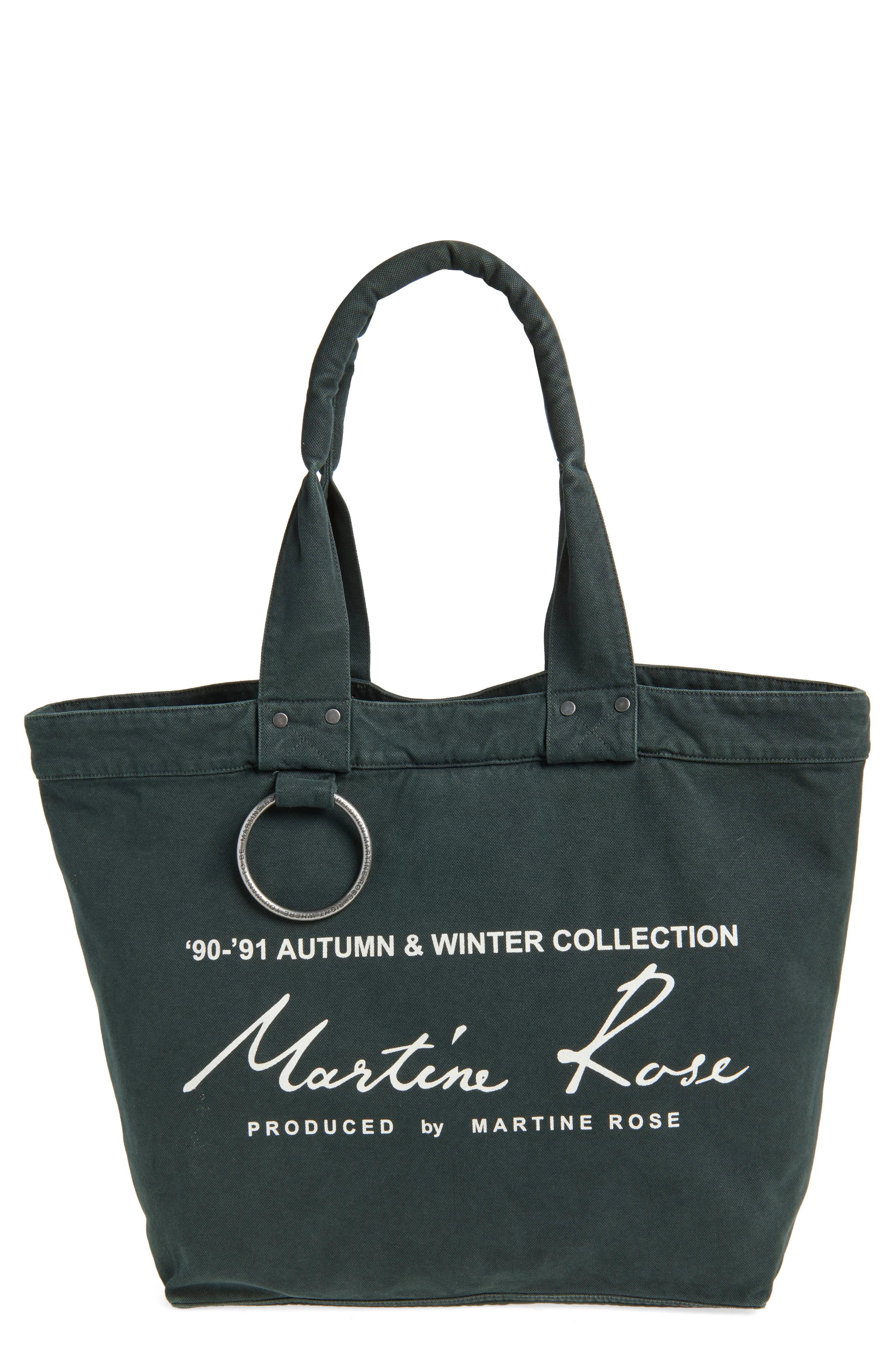 Martine Rose Bondage Canvas Tote in Green at Nordstrom - 1