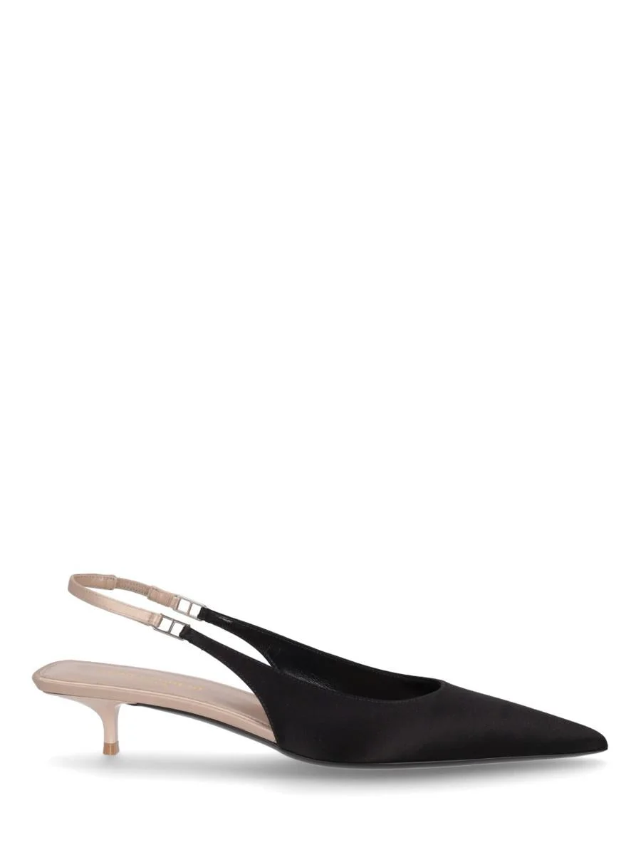 Saint Laurent 30Mm Cherish Slingback Pumps - 1