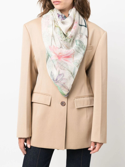 Etro floral-print scarf outlook