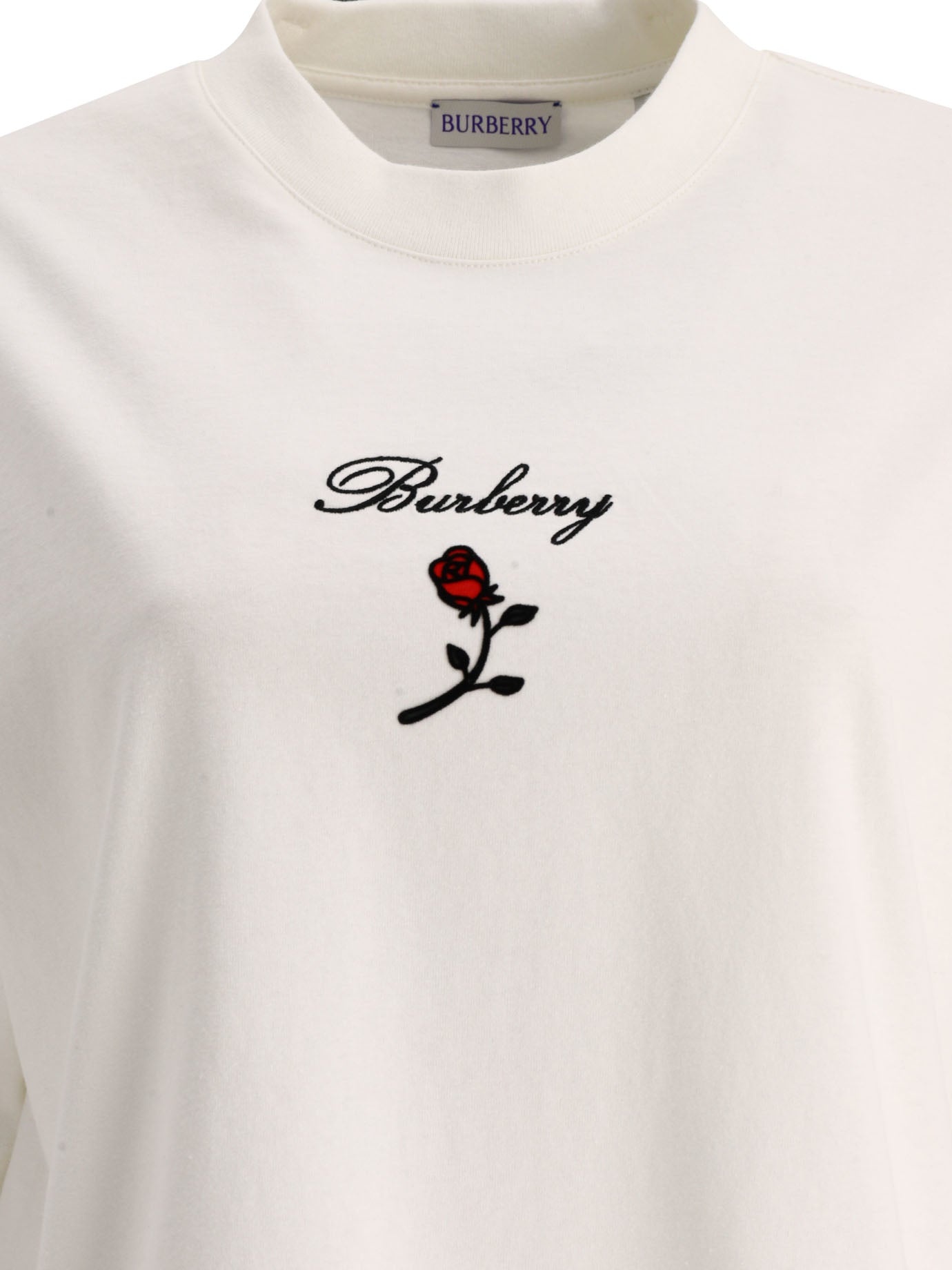 Burberry Rose Cotton T Shirt - 3