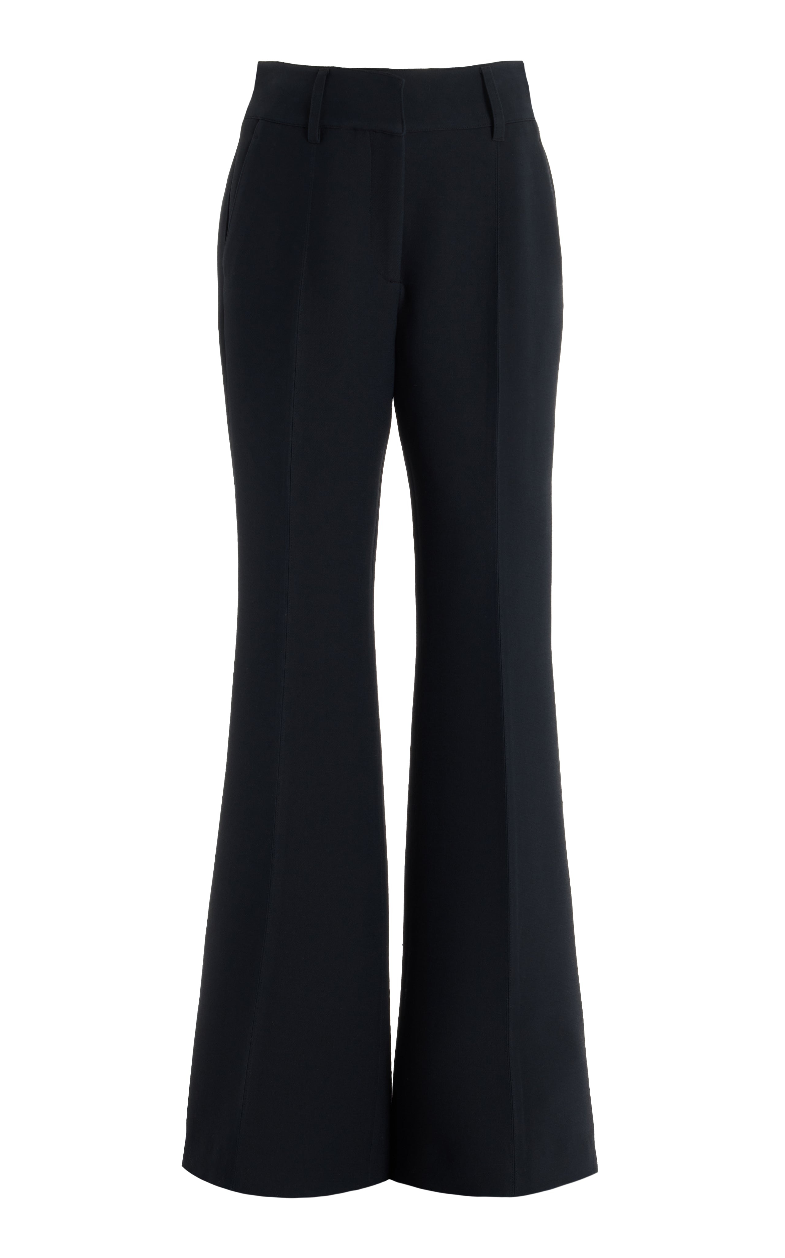 Rhein Pant in Black Wool - 1