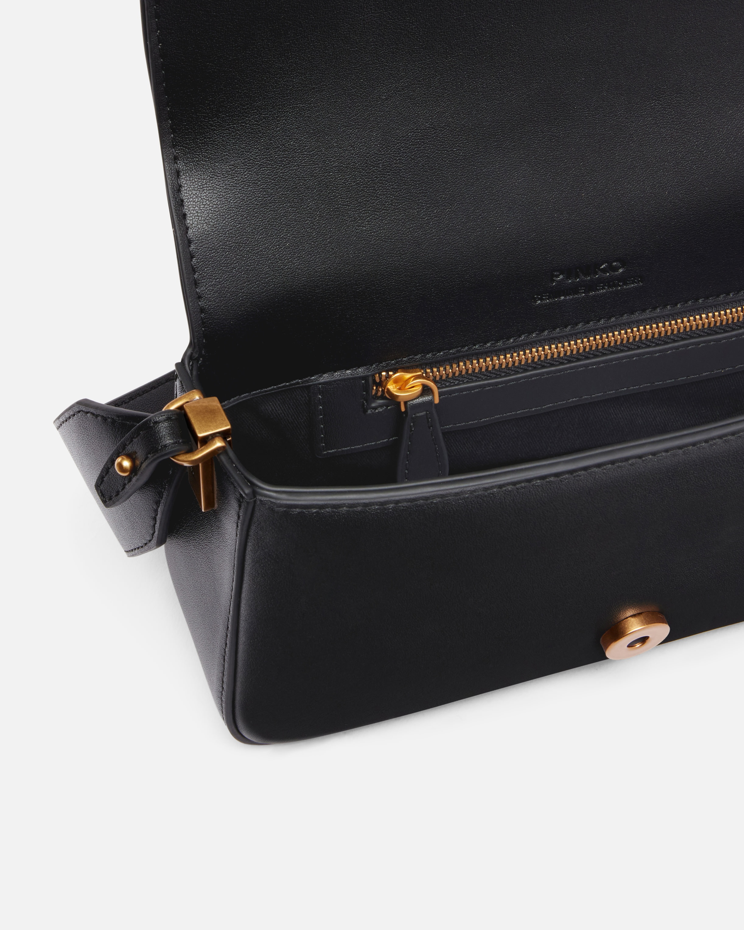 MINI LOVE BAG SOFT CROSSBODY BAG IN LEATHER - 4