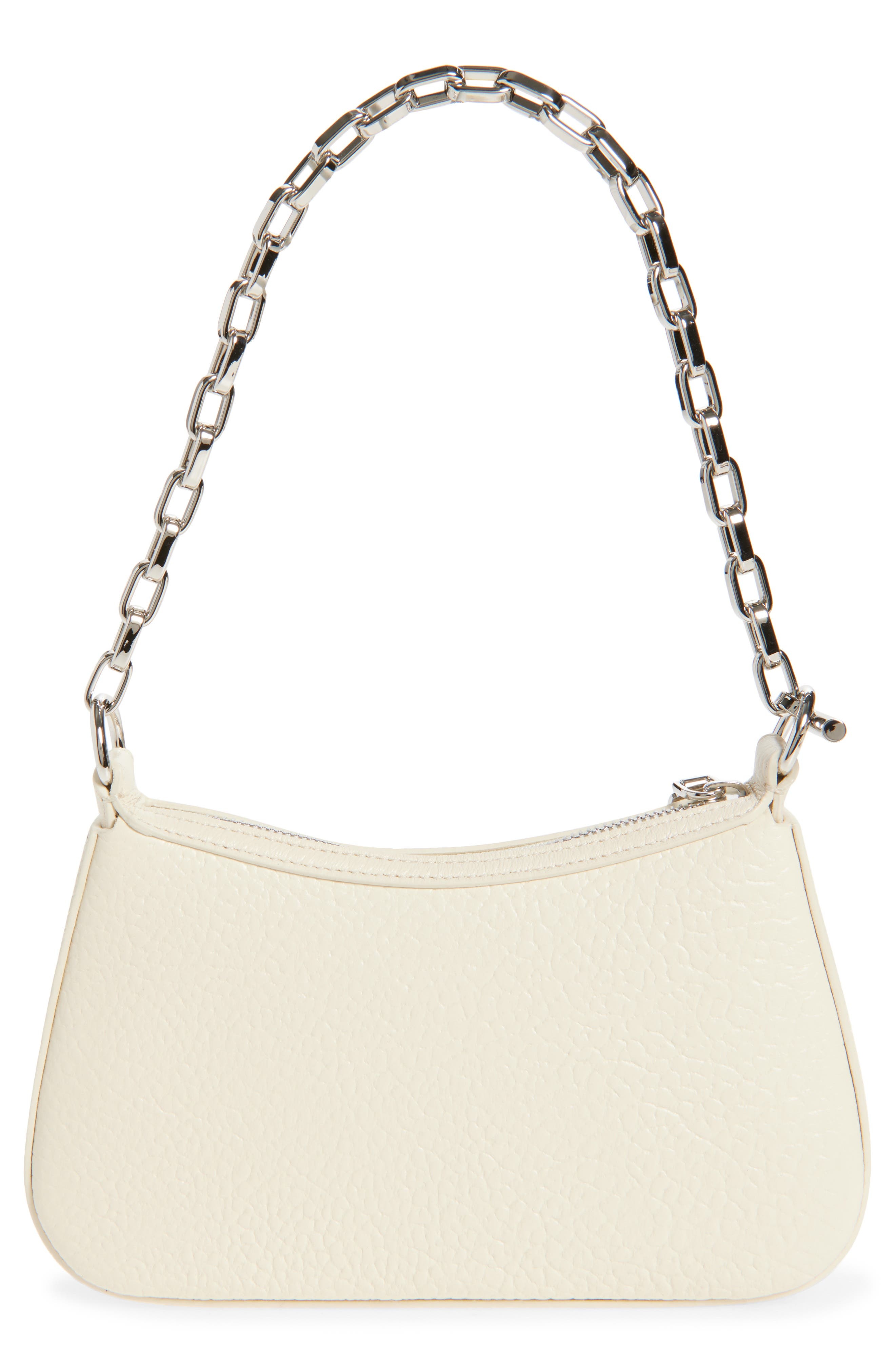 McQueen Mini T-Bar Handbag in Cream/Silver at Nordstrom - 3